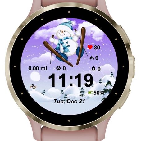 Happy Cute Snowman