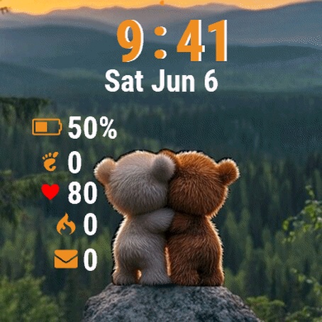 Teddy Bear Sitting Top