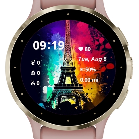 Abstract Eiffel Tower