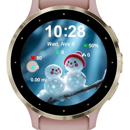 Winter Cute Snowman