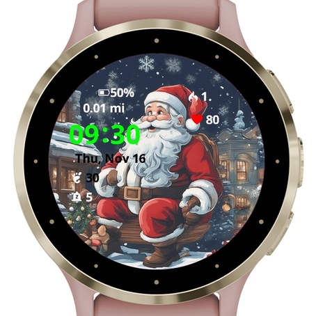 Santa is tired