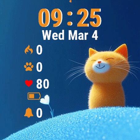 Cat Is Standing Hill Flower