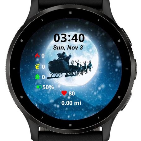 Night Flight of Santa Claus