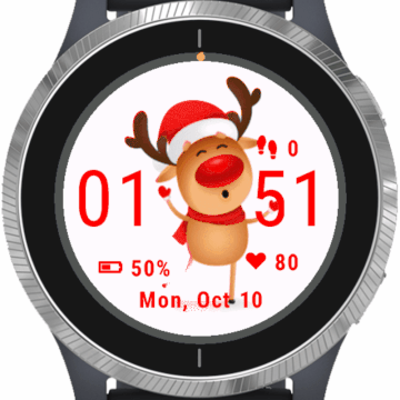 Happy Cartoon Deer