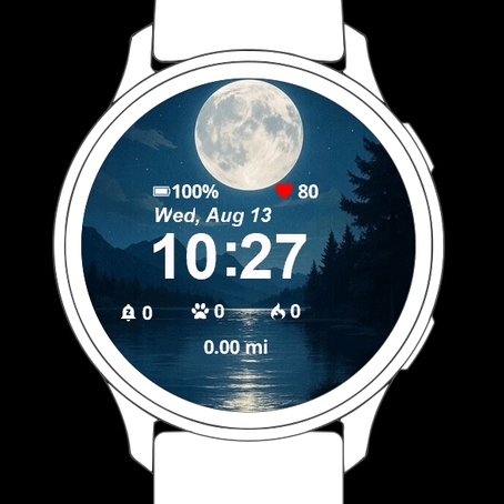 Moonlit Lake