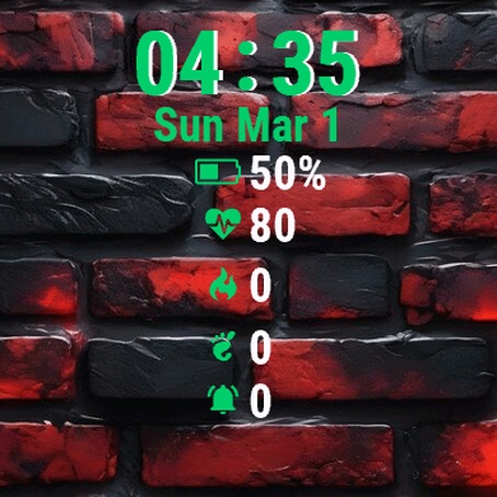 Brick Wall Red