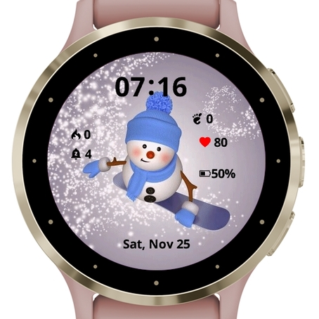 Snowman skateboard