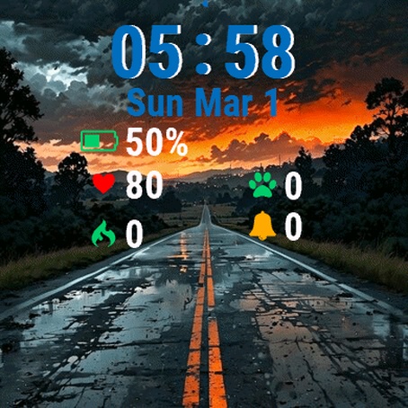 Road Sunset