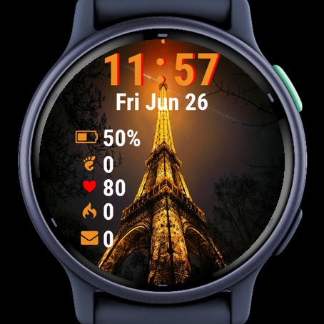 Eiff Tower Night  Landscape
