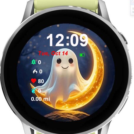 Cute Halloween Moon