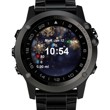 Snowflakes Blue Snow