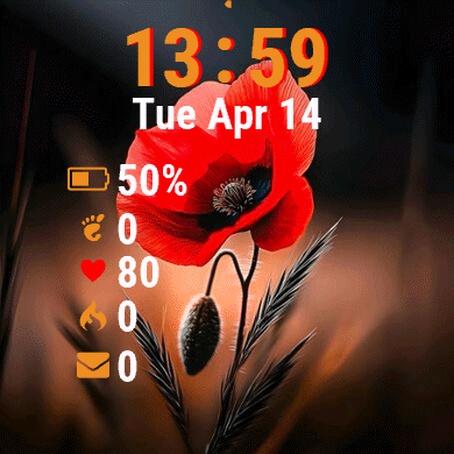Red Poppy Flower