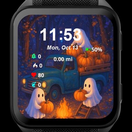 Pumpkins and Ghosts