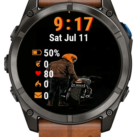 Man Standing Next Motorcycle
