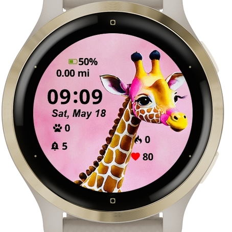 Cute Baby Giraffe