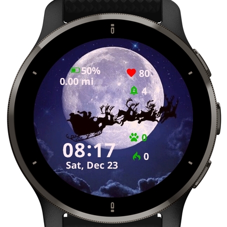 Santa came