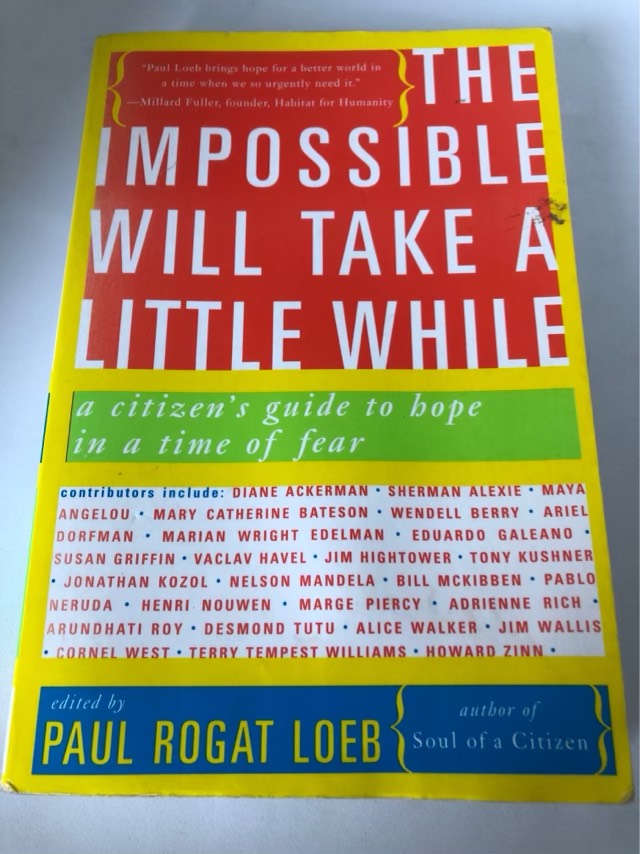 History & Politics The Impossible Will Take a Little While
