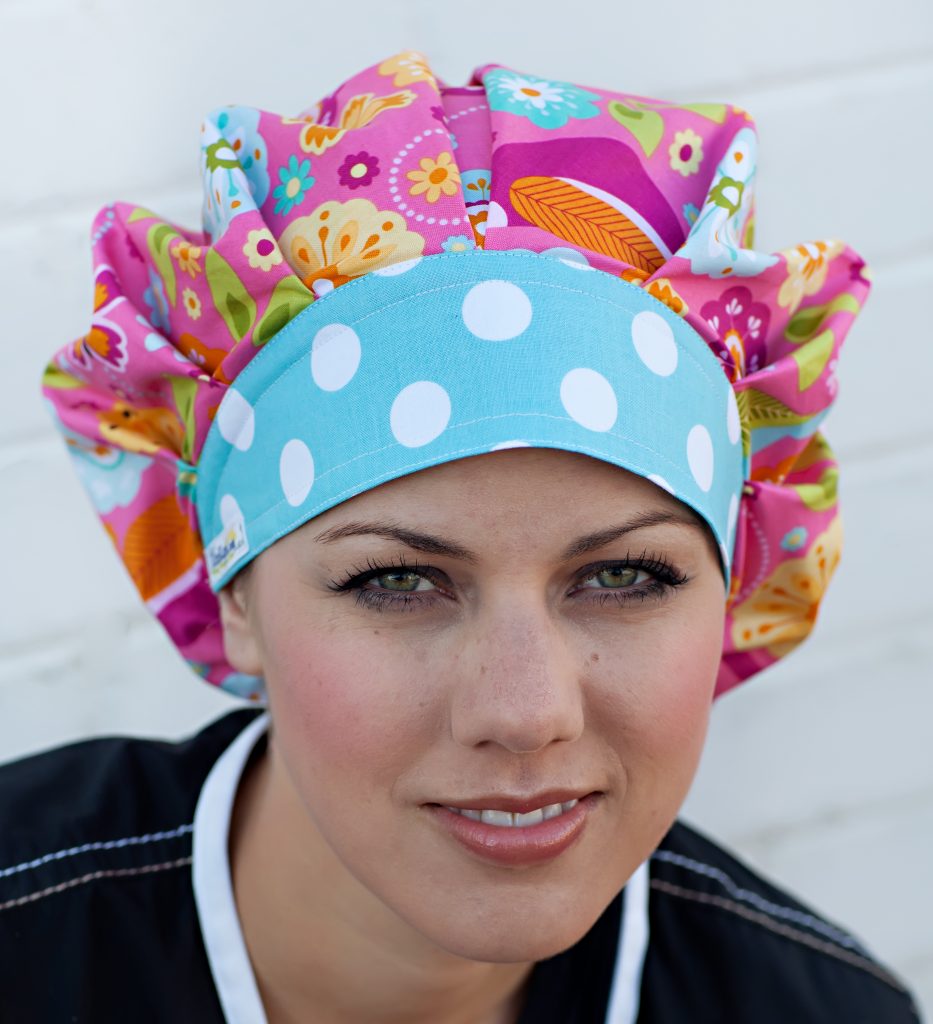 thumbnail image 2 of Surgical Scrub Hat - Euro Style Bouffant Adjustable Medical Hat For Surgeons & Nurses 2 of 13