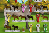 Horse Color:Silver Black Tobiano 