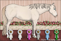 Horse Color:Perlino Sabino