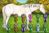Horse Color:White Spotted Buckskin Pearl Dun 