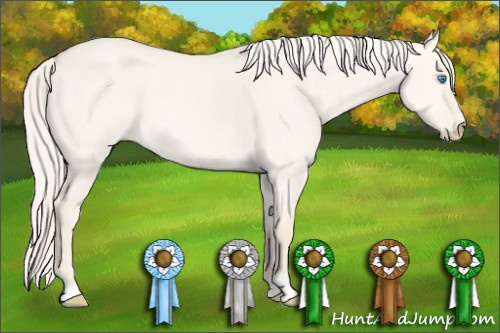 Horse Color: Cremello Dun 