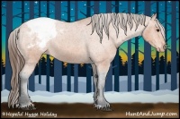 Horse Color:Bay Snowcap 
