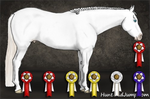 Horse Color: White Spotted Perlino Blanket Rabicano 