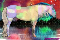 Horse Color:Smoky Creme Dun Tobiano 