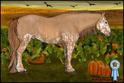 Horse Color: Red Dun Splash  Brindle