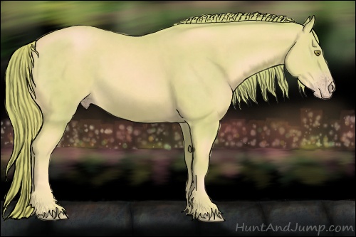 Horse Color: Watercolor Gold Champagne 