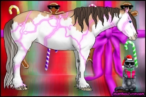 Horse Color: Amber Champagne Splash 