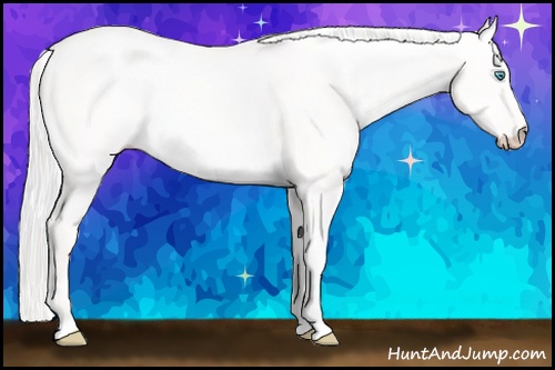 Horse Color: Silver Smoky Creme Dun Tobiano 