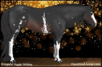 Horse Color:White Spotted Brown 