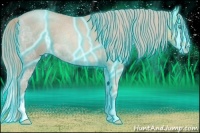 Horse Color:Thunderstruck Chocolate Palomino Ice Roan Pearl Splash 