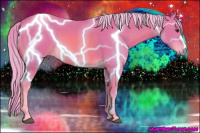 Horse Color:Watercolor Chocolate Palomino 