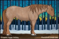 Horse Color:Red Roan 