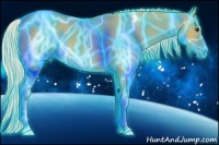 Horse Color:Thunderstruck Silver Buckskin Splash Rabicano