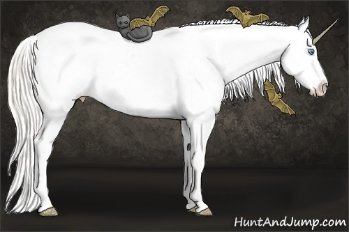 Horse Color: White Spotted Silver Smoky Black Pearl Blanket 