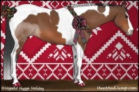 Horse Color:Bay Sabino Tobiano