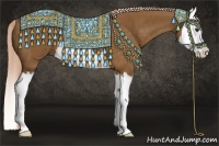 Horse Color:Chocolate Palomino Splash