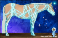 Horse Color:Thunderstruck Silver Classic Champagne 