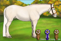 Horse Color:Silver Amber Cream Champagne Pearl