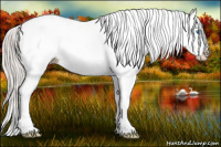 Horse Color:White Spotted Silver Bay Splash 