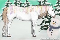 Horse Color:Chocolate Palomino Ice Dun Splash 