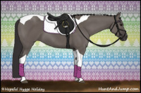 Horse Color:Smoky Grullo Tobiano 