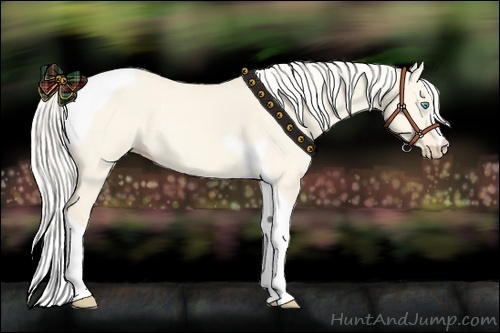 Horse Color: Cremello Dun Tobiano 