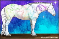 Horse Color:Cremello Dun 