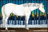 Horse Color:White Spotted Gold Cream Champagne 