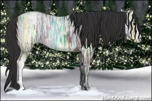 Horse Color: Brown Ice Snowcap 